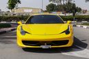 فيراري 458 Std 4.5L GCC SPEC NEAT AND CLEAN