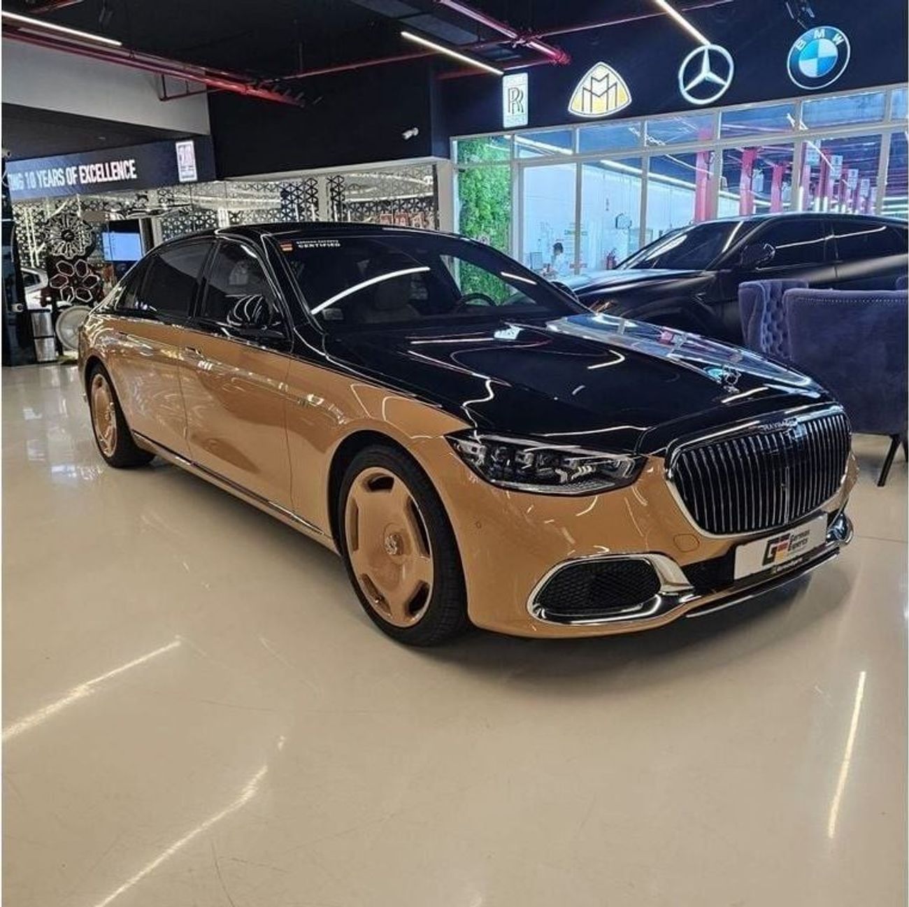 مرسيدس مايباخ S680 مايباخ 2023 Mercedes-Maybach S 680 by Virgil Abloh V12 1 Of 150 |  GCC | 5 years warranty from Agency