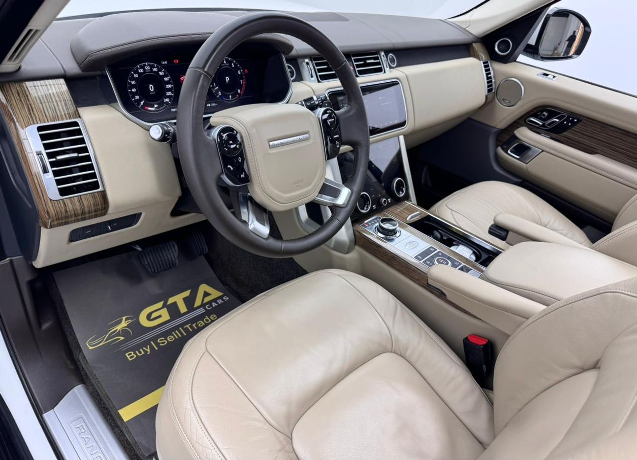 لاند روفر رينج روفر HSE 3.0L (375 HP) 2019 Range Rover Vogue HSE, Full Service History, 1 Year Warranty, GCC