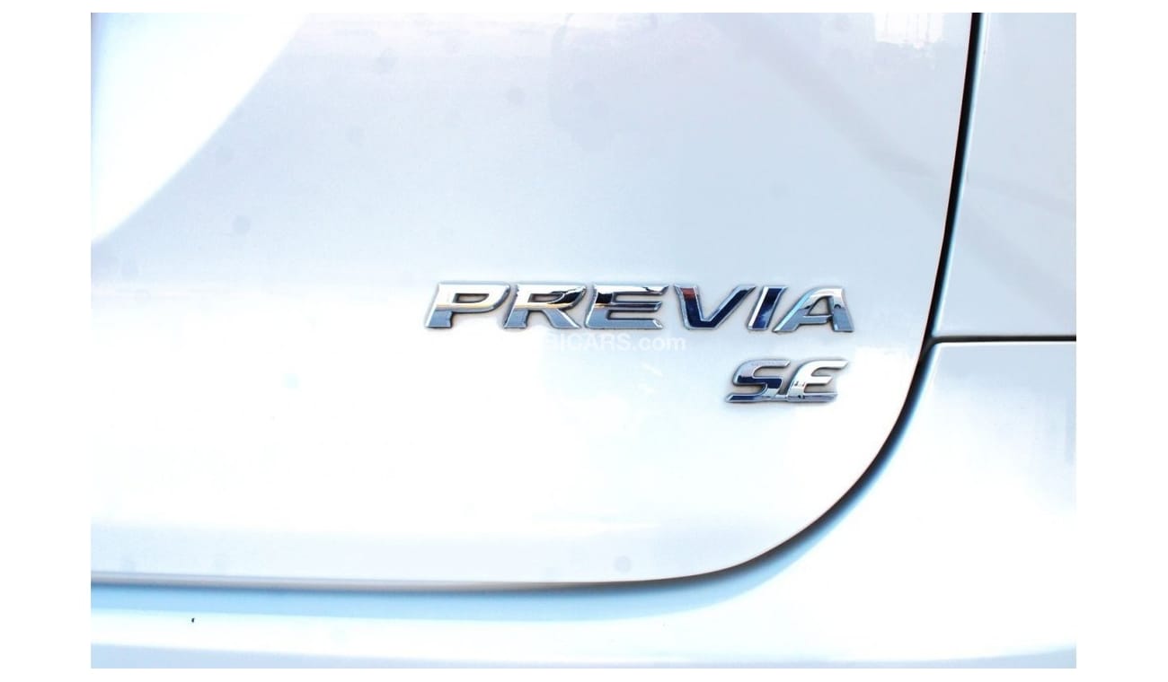 Toyota Previa SE Toyota Previa 2018 GCC, in excellent condition