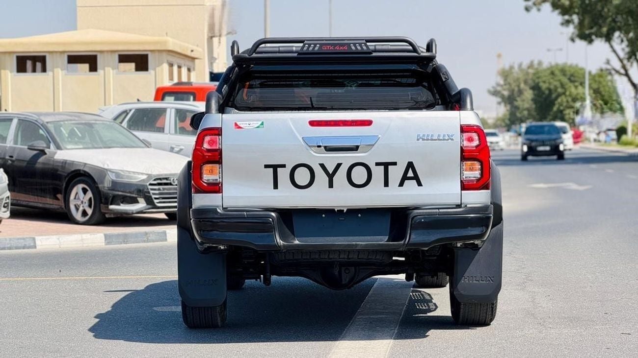 Toyota Hilux 2023| 2.8L DIESEL ENGINE | AT | RHD | HEAVY GTK 4X4 SPORTS BAR WITH BASKET | 4X4 SIDE STEPS WITH LED
