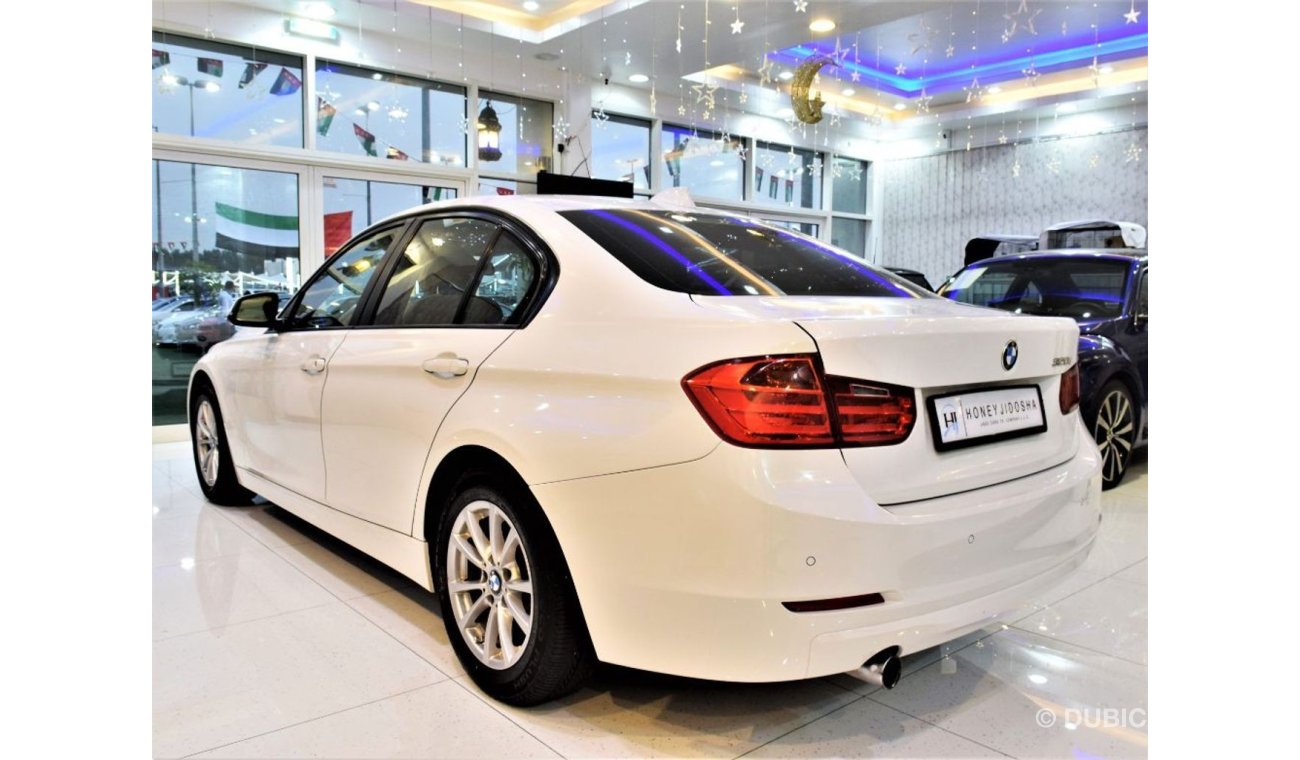 بي أم دبليو 320 Amazing BMW 320i 2013 Model!! in White Color! GCC Specs