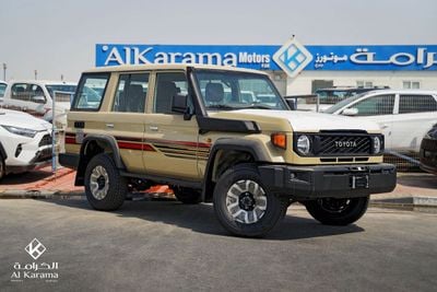 تويوتا لاند كروزر 70 ٢٫٨ لتر | دفع رباعي يدوي | إصدار الذكرى الأربعين | خليجي | كاميرا خلفية | مقاعد جلدية | LC76