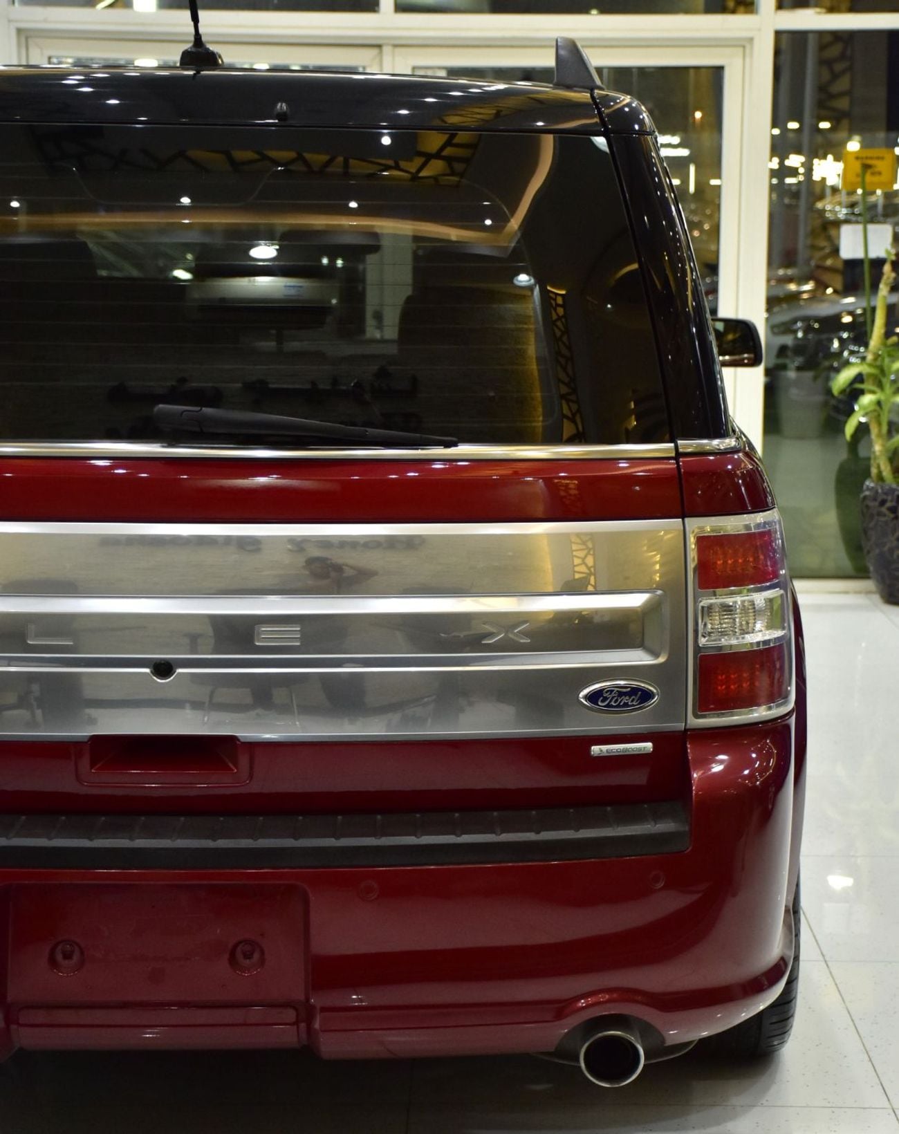 فورد فليكس EXCELLENT DEAL for our Ford Flex Limited ( 2015 Model ) in Red Color GCC Specs