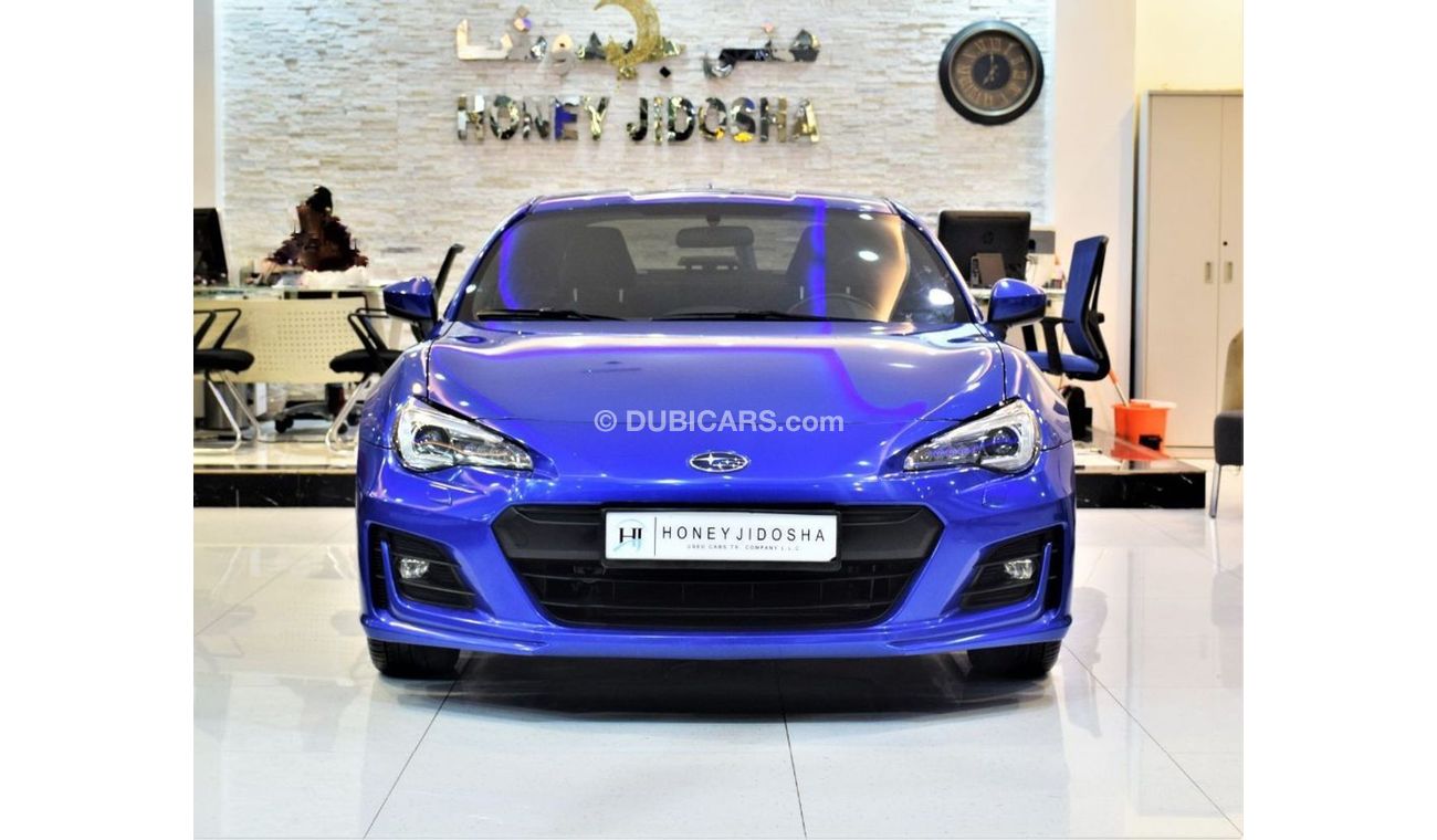 Subaru BRZ " CASH DEAL ONLY " ORIGINAL PAINT ( صبغ وكاله ) AGENCY WARRANTY Subaru BRZ 2017 Model!! in Blue Colo