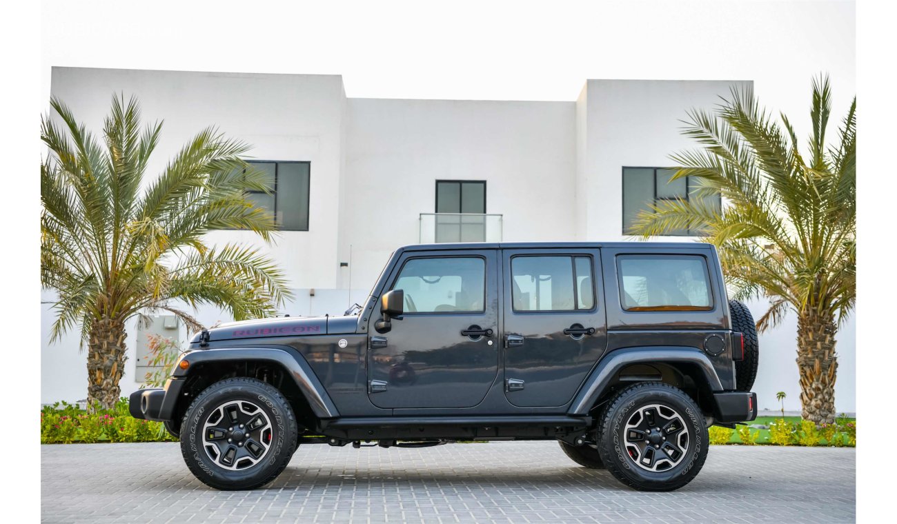 Jeep Wrangler Unlimited Rubicon - AGENCY WARRANTY - AED 2,233 Per Month - 0% DP