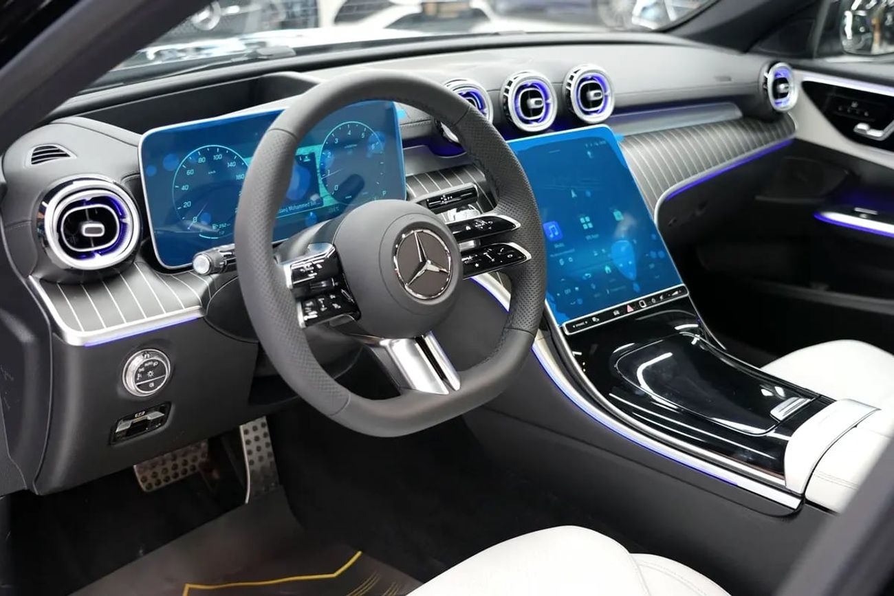 مرسيدس بنز C 200 C 200 | GCC 0km | Agency Warranrty | AMG Package