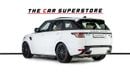 Land Rover Range Rover Sport HSE Dynamic 3.0L P360 -GCC-Al Tayer Full Service History-22 Inch Rims with black Brake