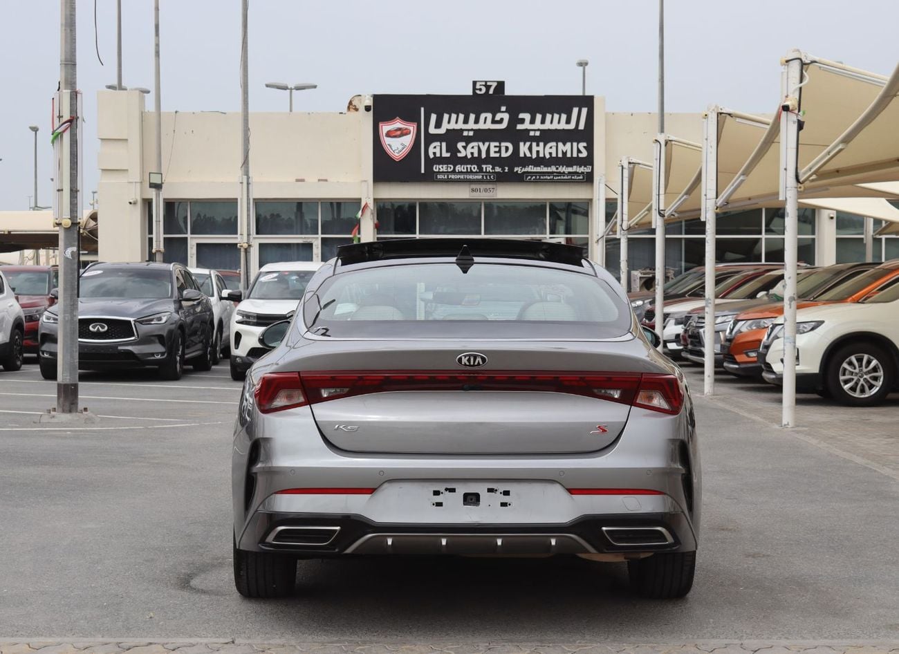 كيا K5 كيا K5 -موديل 2021- خليجى -فل أوبشن -بدون حوادث-  محرك 2.0 - بحاله ممتازه من الداخل والخارج