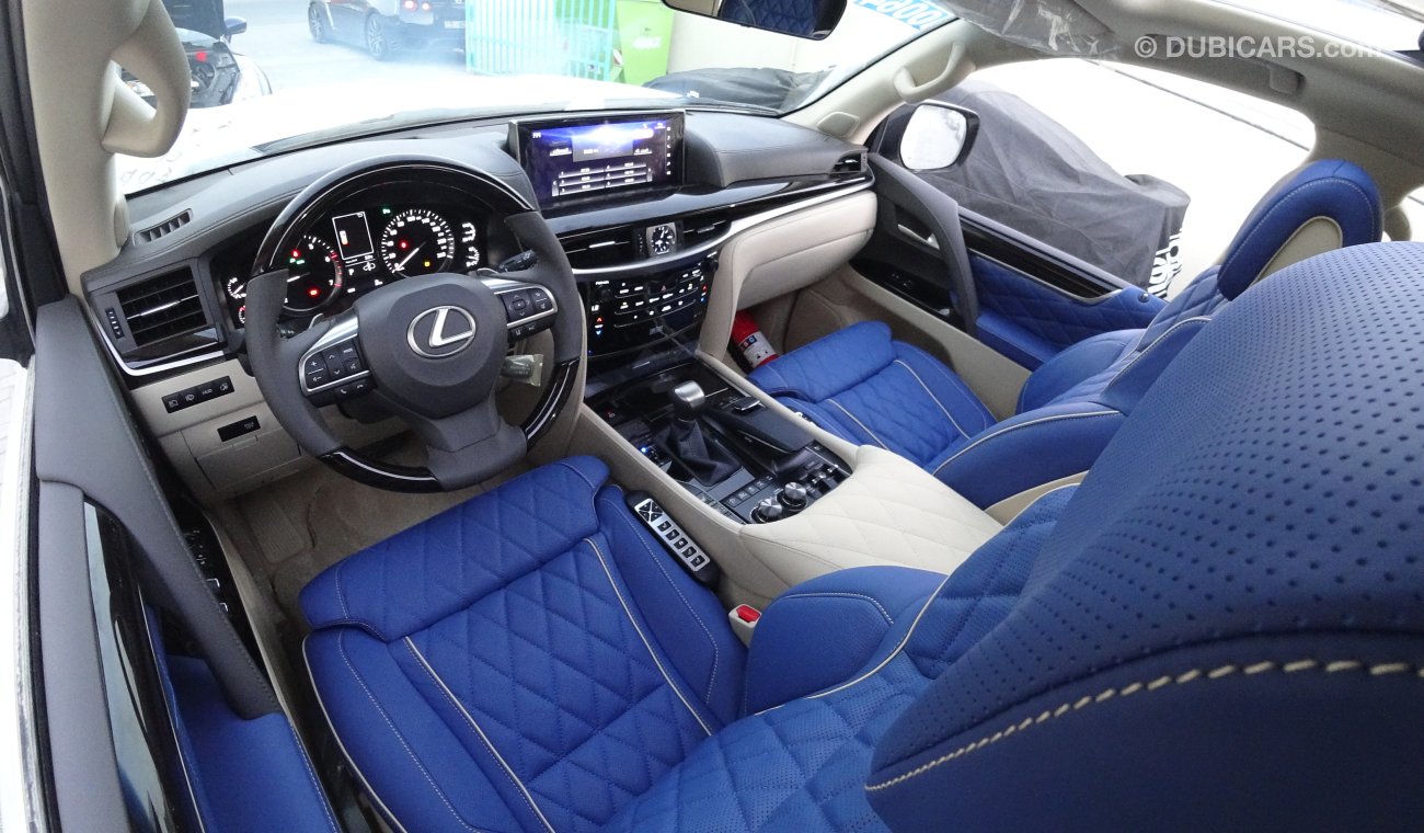 Lexus LX570 MBS Autobiography 4 Seater MaritimBlau