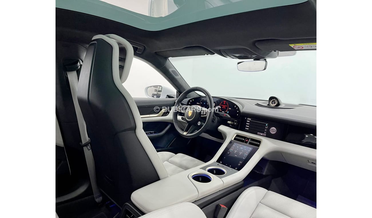 Porsche Taycan 2021 Porsche Taycan Turbo, 11/2023 Porsche Warranty + 2029 Battery Warranty, GCC