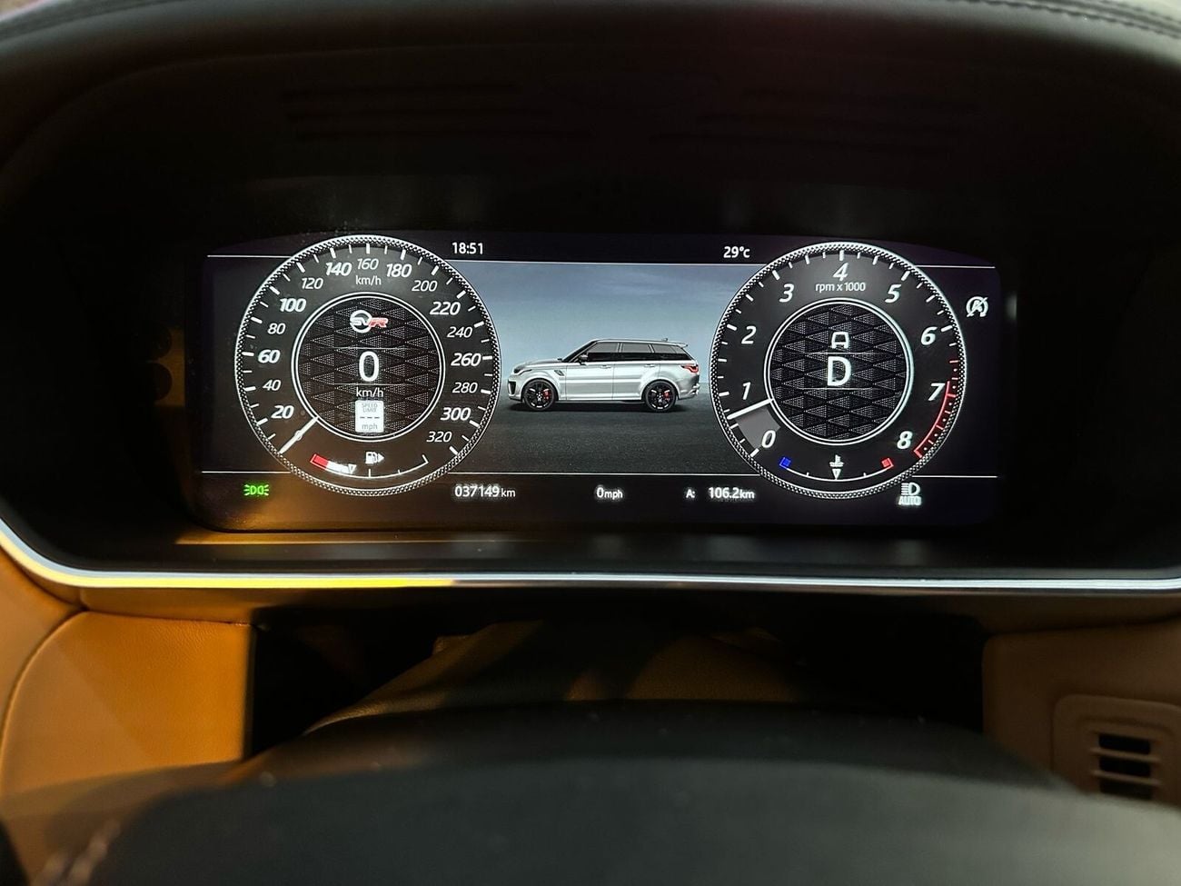 Land Rover Range Rover Sport SVR 5.0L (575 HP) AWD