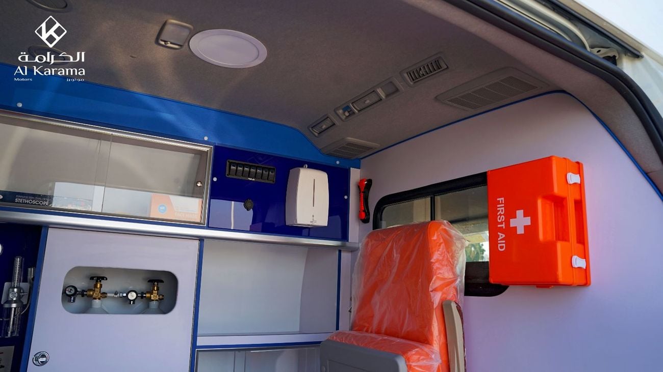 تويوتا هاياس Ambulance - 2.5L - Manual - Medical Transport - Engineered for Emergencies