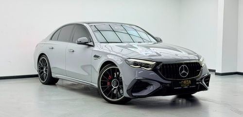 مرسيدس بنز E 53 AMG 4MATIC 2025 Mercedes Benz E53 AMG, 2026 MB Warranty + Service Pack, Full MB Service History, Low Km, GCC