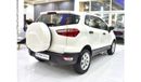 Ford EcoSport EXCELLENT DEAL for our Ford Ecosport 1.5L ( 2021 Model ) in White Color GCC Specs