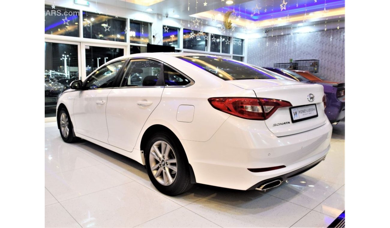 Hyundai Sonata AMAZING Hyundai Sonata 2015 Model!! in White Color! GCC Specs