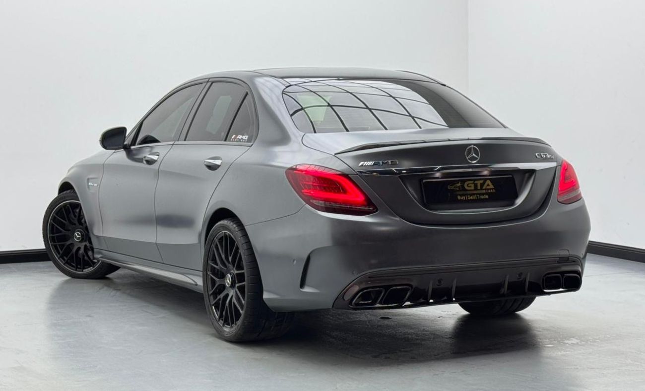 Mercedes-Benz C 63S AMG Std 4.0L Sedan 2019 Mercedes-Benz C63 S AMG, 1 Year Warranty, Full Service History, Excellent Condit