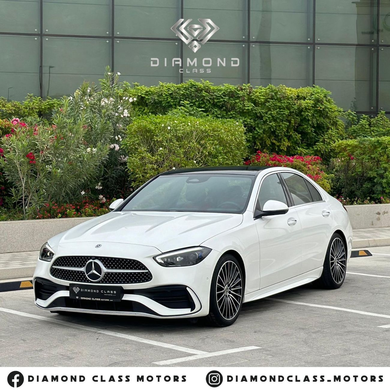 Mercedes-Benz C 200 Mercedes C200 AMG Panoramic  Full Option  GCC 2023 5 years Warranty