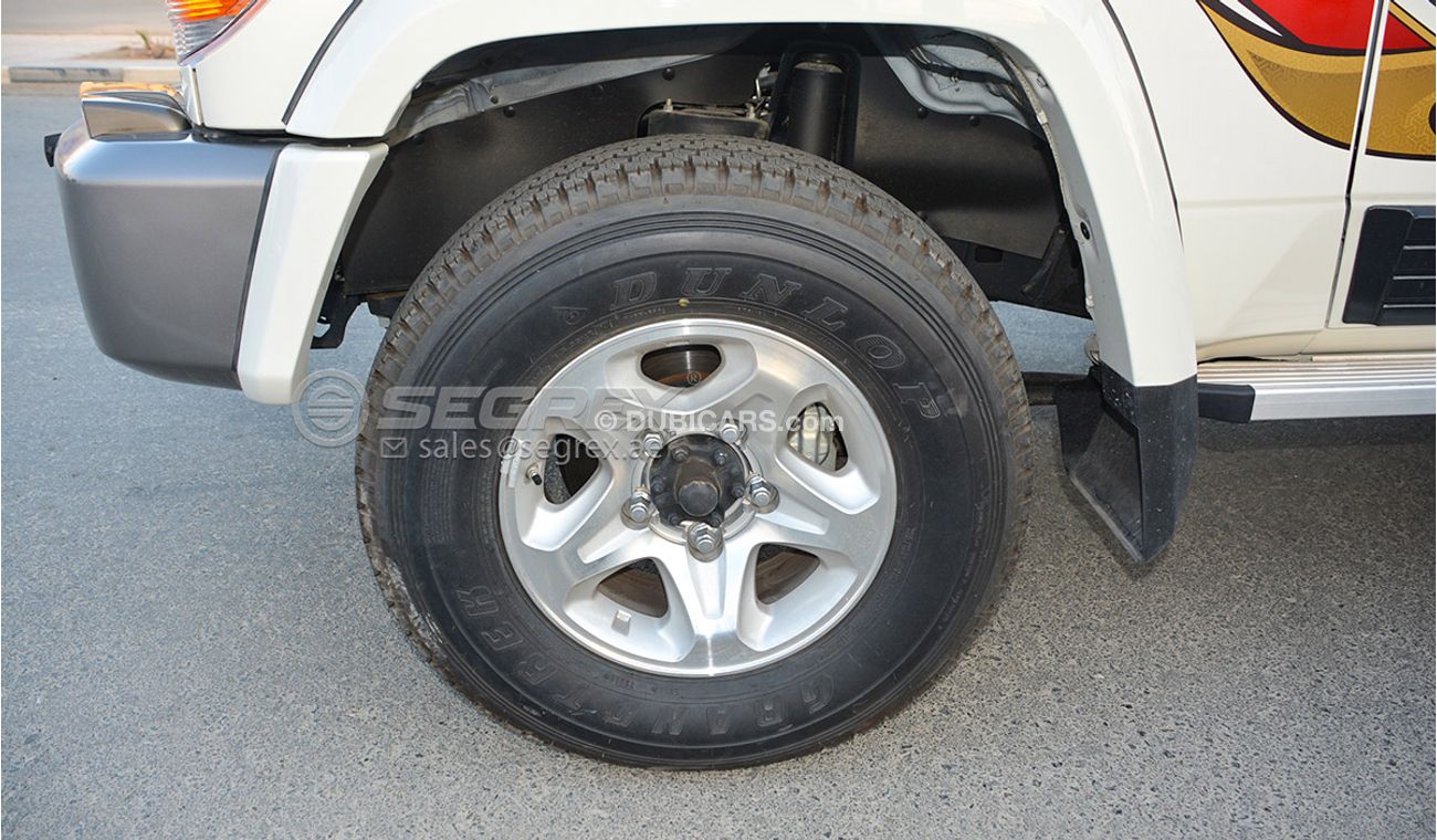 Toyota Land Cruiser 70 LC71 , 4.0L Petrol - with Additional Accessories (Cool box, Compressor, Winch)