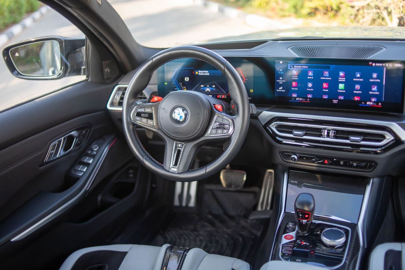 بي أم دبليو M3 BMW M3 Competition xDrive 2024 – 3.0 L I6 Turbo, 530 hp, 650 Nm, AWD