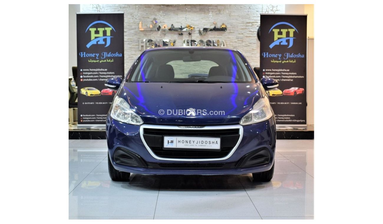 Peugeot 208 EXCELLENT DEAL for our Peugeot 208 ( 2016 Model ) in Blue Color GCC Specs