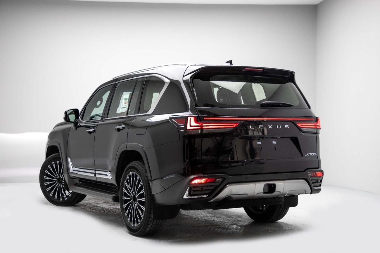 لكزس LX 700h VIP 3.5L - Graphite Black Inside VIP Sun Flair | Export Only