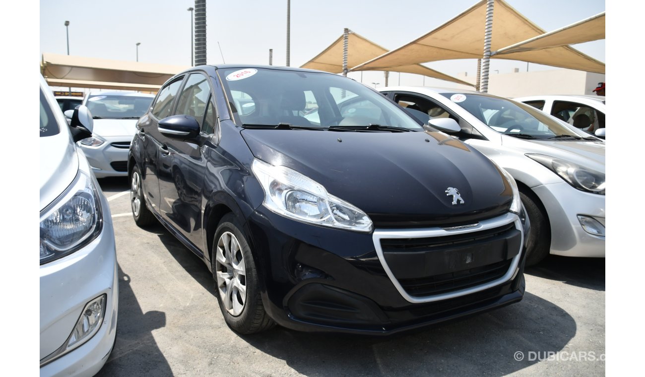 Peugeot 208 2016 GCC  No Accident No Paint A perfect Condition