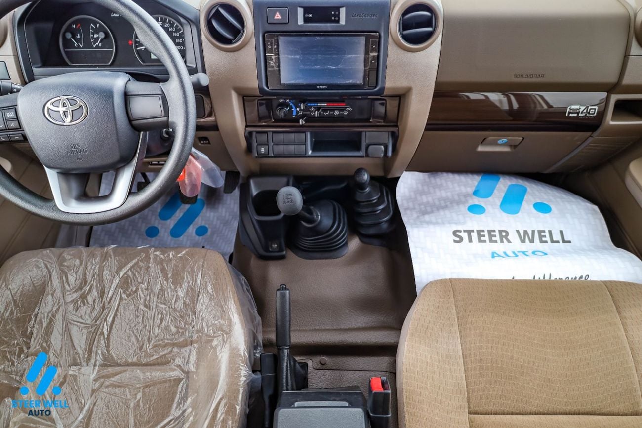 Toyota Land Cruiser Pick Up Double-Cab LC 79 | 2.8L Turbo DSL | GCC Specs | 4WD MT | Heavy Duty Workhorse | Export Ready