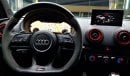 أودي RS3 AUDI RS3 2017 MODEL GCC FULL SERVICE HISTORY STILL UNDER WARRANTY FROM AL NABOODA AND SERVICE CONTRA