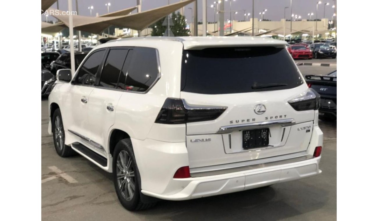 Lexus LX570 لكزس LX570 _ موديل 2015 محول 2018