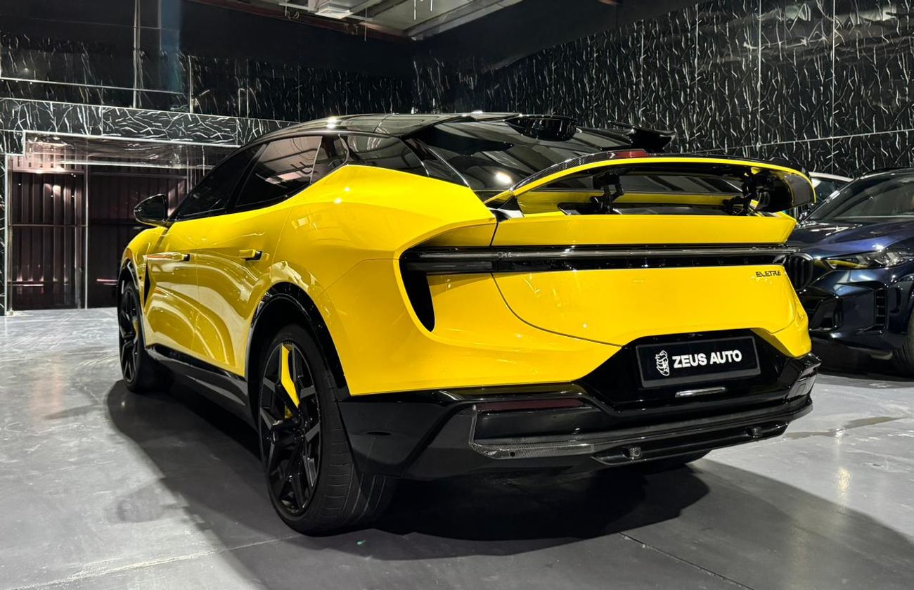 Lotus Eletre Automatic . Electric . SUV/Crossover . All Wheel Drive . 5 Seats . 5 Doors ▾