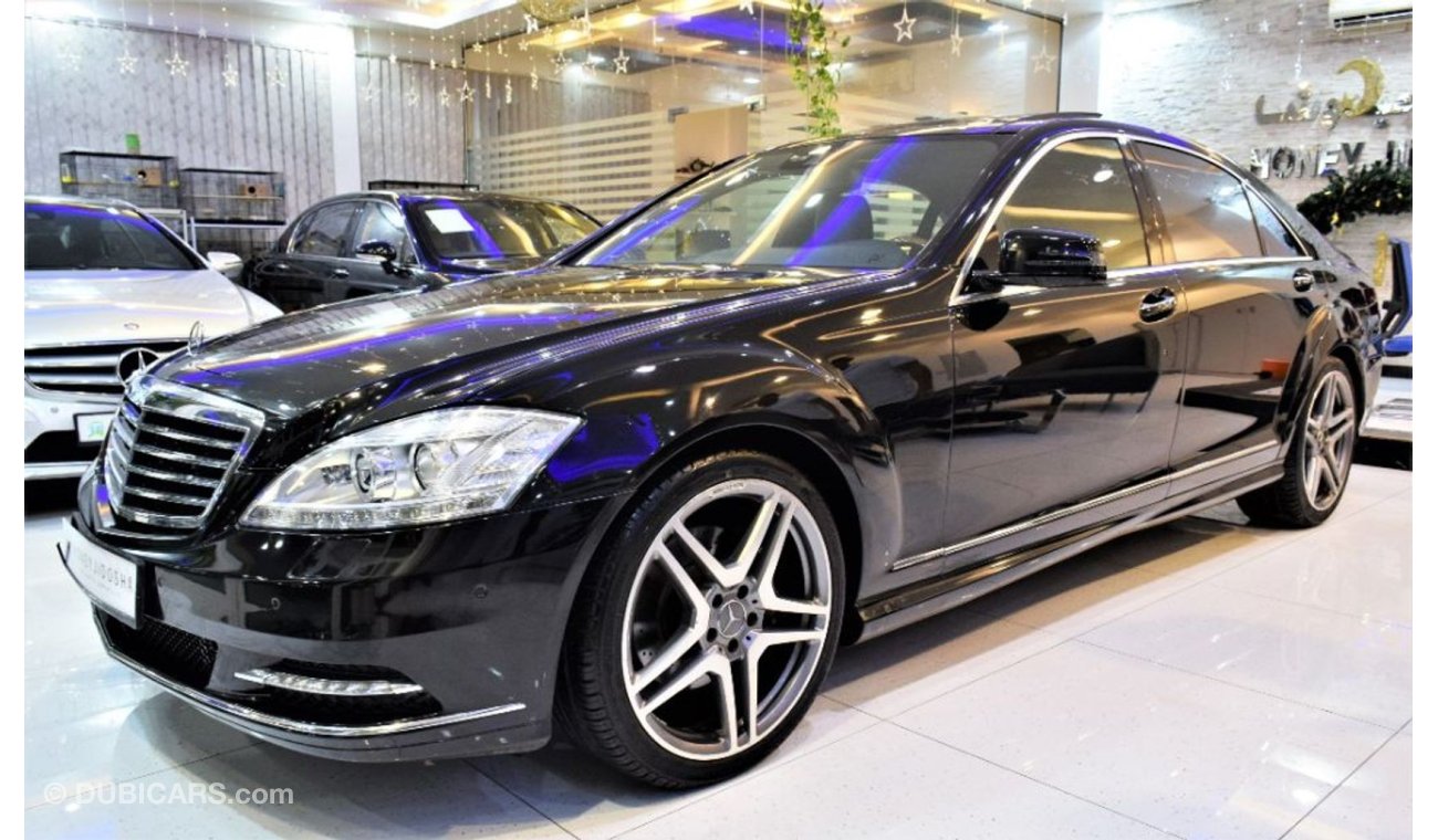 مرسيدس بنز S 350 ONLY 84000 KM!!! Mercedes Benz S500 ( AMG Kit ) 2012 Model!! Black Color! GCC Specs
