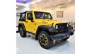 جيب رانجلر EXCELLENT DEAL for our Jeep Wrangler Willys Soft Top Convertible 2015 Model!! in Yellow Color! Ameri