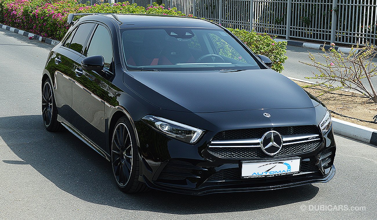 مرسيدس بنز A 35 AMG 2019, 2.0L 4Matic, 0km w/ 2Yrs Unlimited Mileage Warranty + 3Yrs FREE Service at EMC