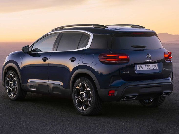 Citroen C5 Aircross exterior - Rear Left Angled