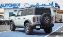 Ford Bronco Badlands Lux Ecoboost 2021 , GCC , 0Km , (ONLY FOR EXPORT)