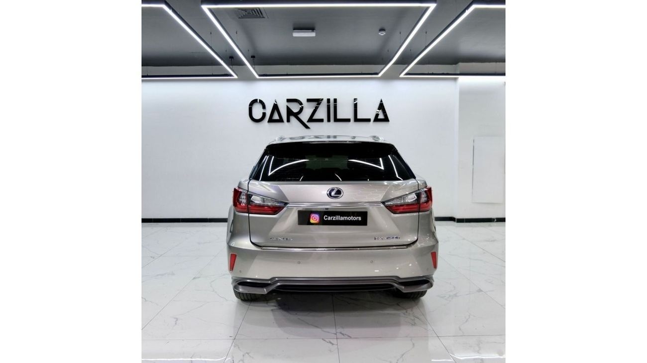 Lexus RX450h F Sport GCC-Agency Service-No Accident-Original Paint
