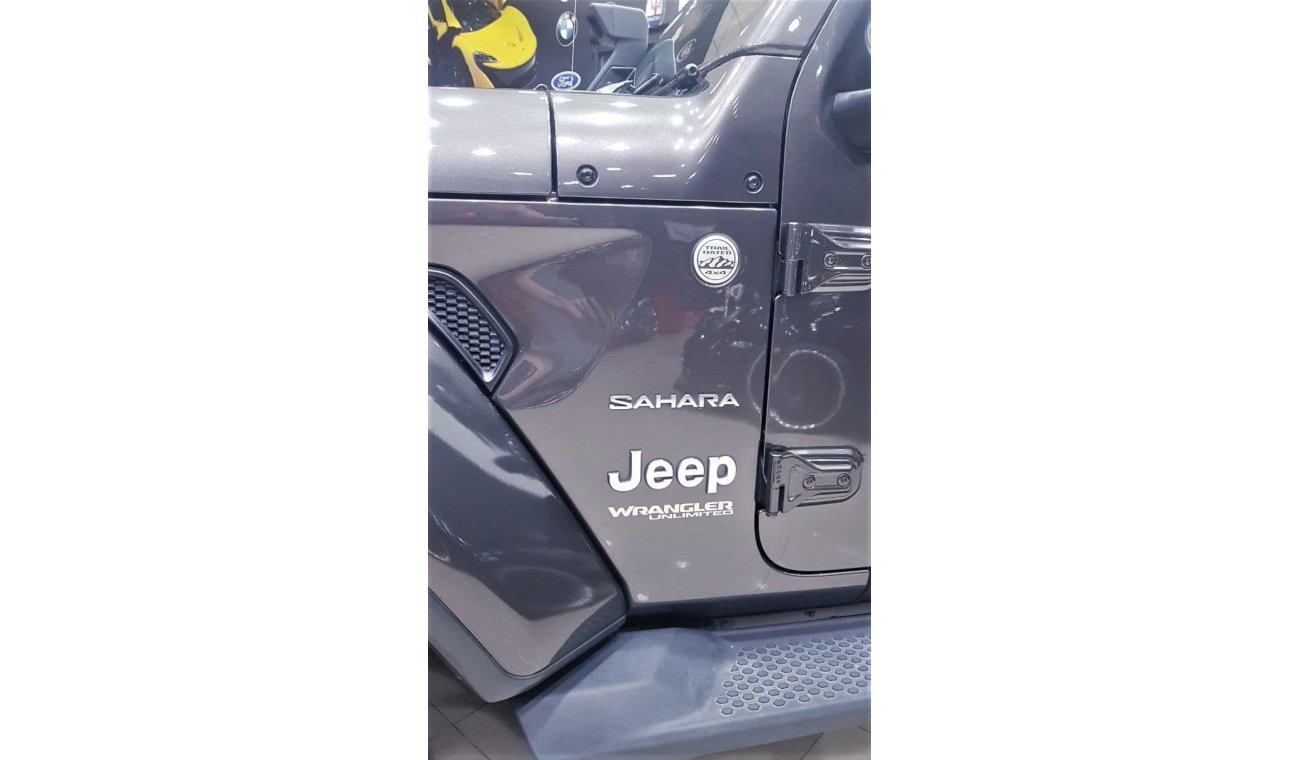 Jeep Wrangler JEEP WRANGLER SAHARA CITY 2018 MODEL GCC CAR LOW MILEAGE DONE 29000 KM ONLY !