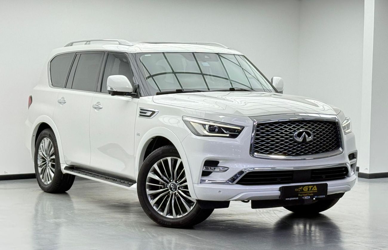 إنفينيتي QX80 2020 Infiniti QX80 Sensory, Warranty, Full Service History, Excellent Condition, Low Km, GCC