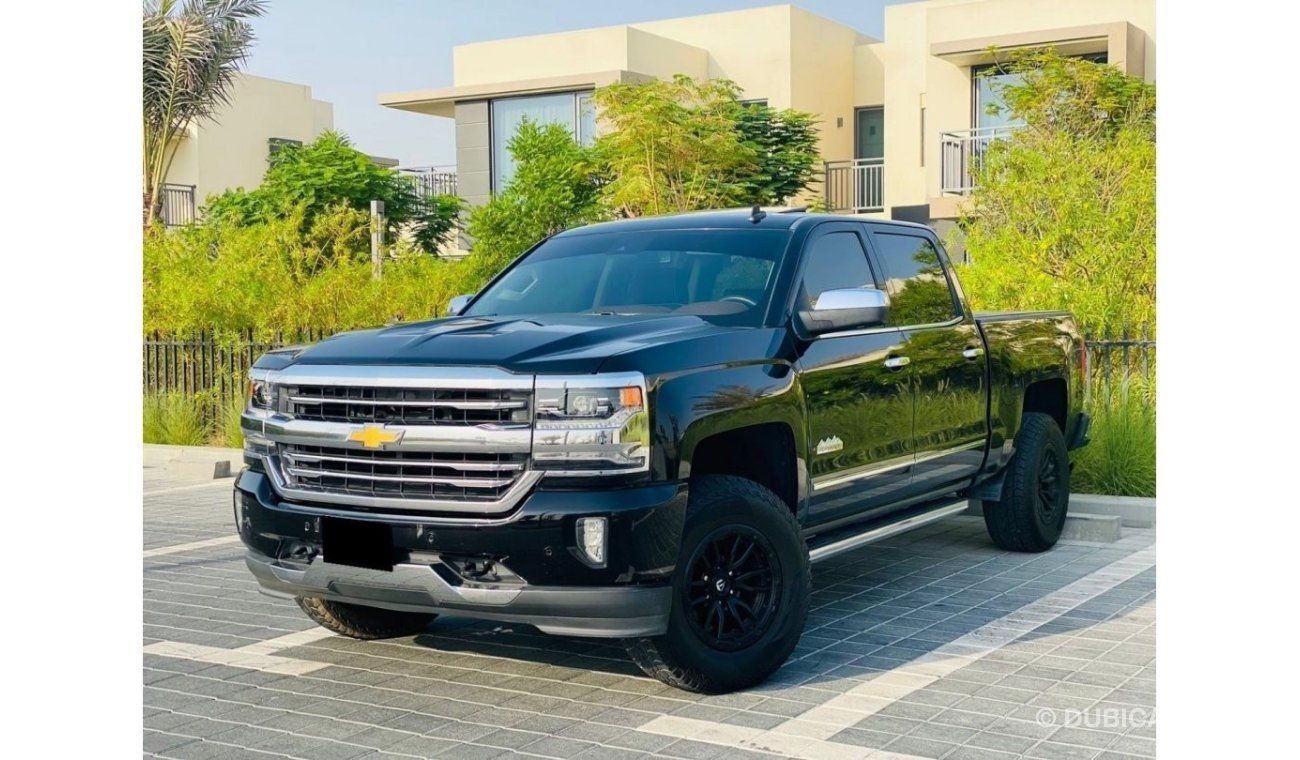 شيفروليه سيلفارادو 2290/- P.M || Silverado High Country Double Cabin || Full Option || GCC || 4x4 || Immaculate Conditi