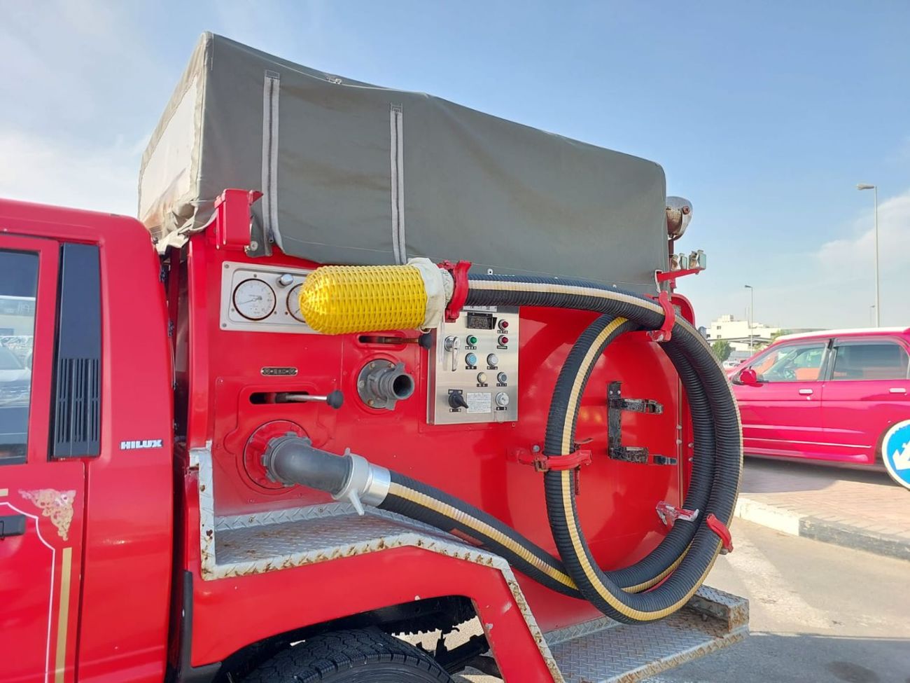 تويوتا هيلوكس TOYOTA HILUX PICKUP RHD 1987 MODEL 2.0 L PETROL MANUAL(PM19257)