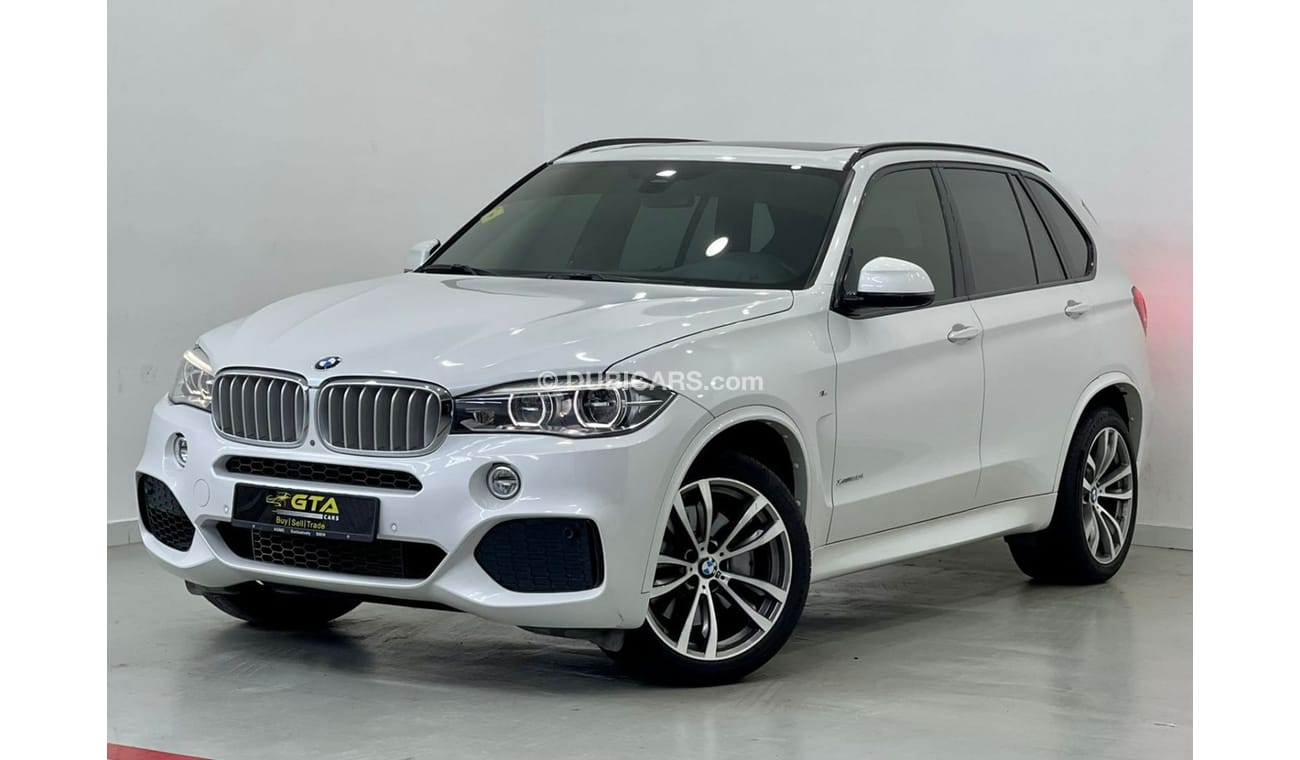 BMW X5 50i M Sport 2017 BMW X5 xDrive50i M-Sport, 7 Seater, BMW Warranty, BMW Service Contract, GCC