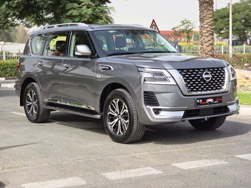 Nissan Patrol LE Titanium 5.6L 2022 GCC LOW MILEAGE SINGLE OWNER IN MINT CONDITION