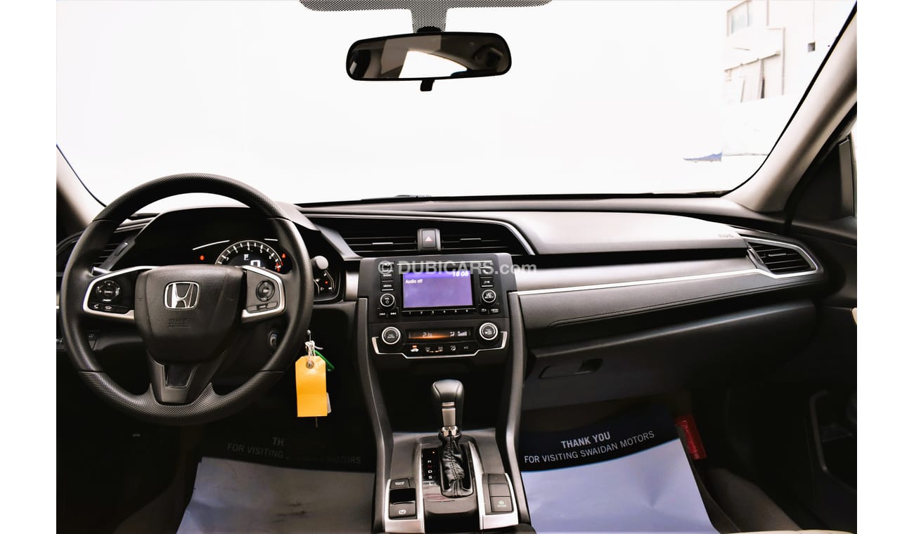 Honda Civic AED 1089 PM 1.6L DX GCC DEALER WARRANTY