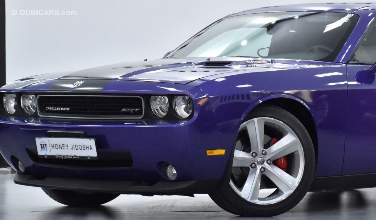 دودج تشالينجر EXCELLENT DEAL for our Dodge Challenger SRT8 6.1 HEMI ( 2010 Model ) in Purple / Violet Color GCC Sp