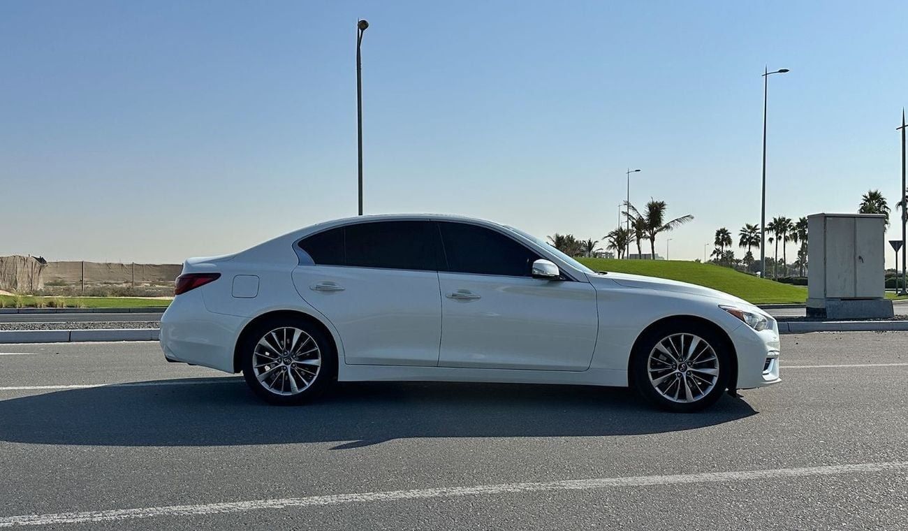 Infiniti Q50 3.0T Sport Black Edition 3.0T V6 GCC 2021 Low Mileage in Perfect Condition