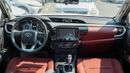 تويوتا هيلوكس SGLX GCC ECTCGA004 – 2026 Toyota Hilux Double Cab Pick Up - 2.7L Petrol Auto 4wd - White with Red Inte