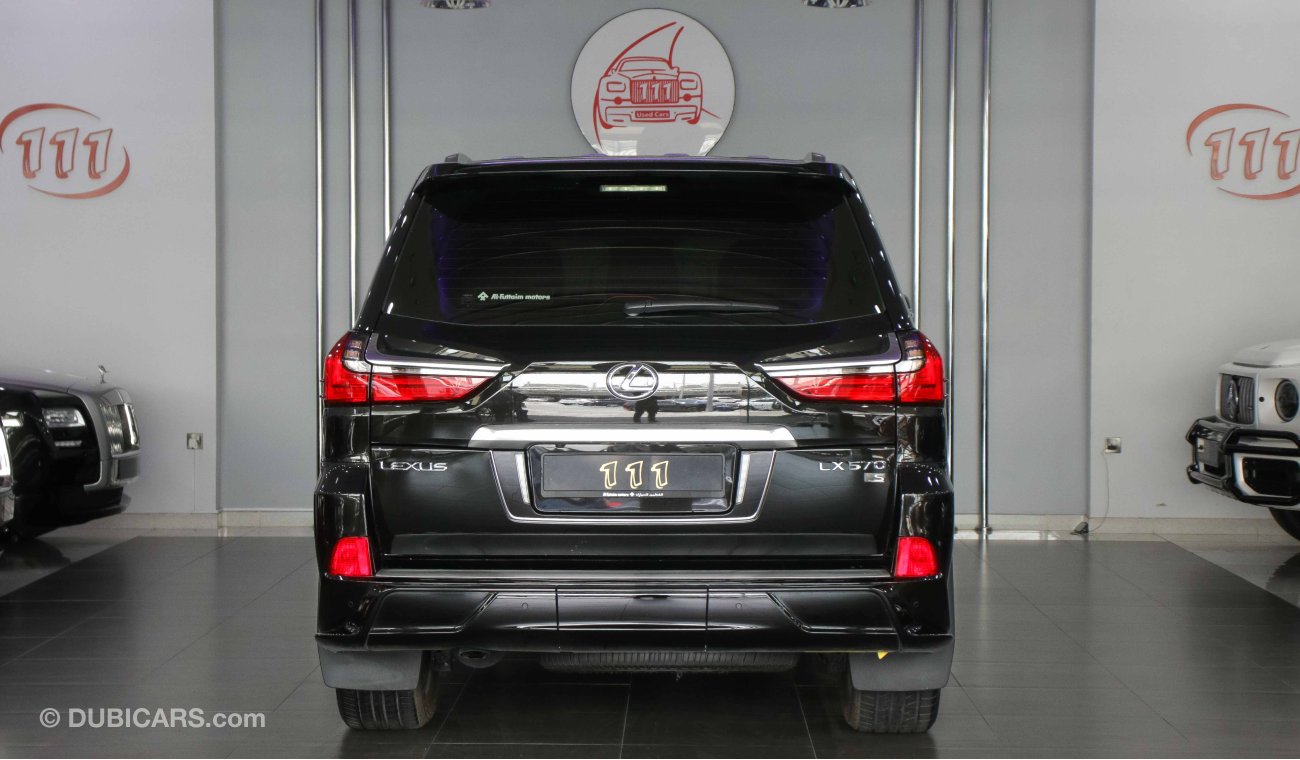 Lexus LX570 S - 5.7 L AT SIGNATURE / GCC Specifications / Warranty