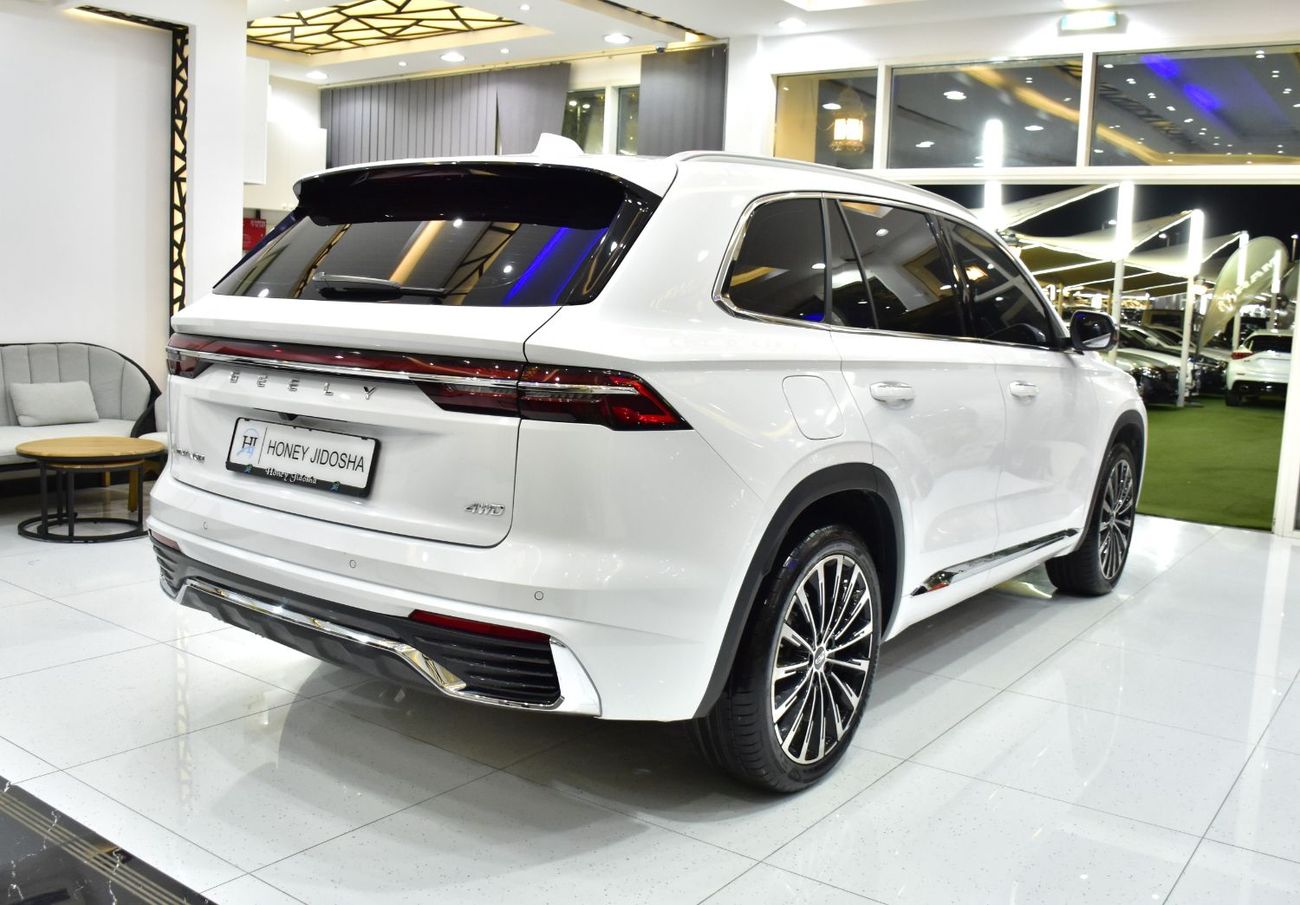 Geely Monjaro EXCELLENT DEAL for our Geely Monjaro 4WD ( 2026 Model ) in White Color GCC Specs