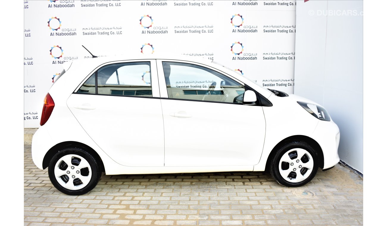 Kia Picanto 1.2L 2017 GCC SPECS WITH DEALER WARRANTY WITH 1 YEAR OR 20K SERVICE CONTRACT